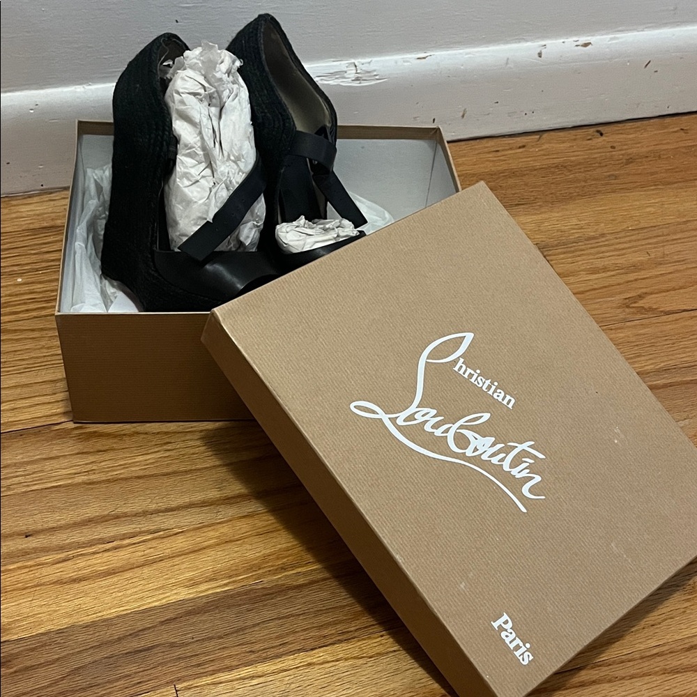Christian Louboutin Rope Wedges